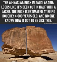 Al Naslaa Rock - Saudi Arabia